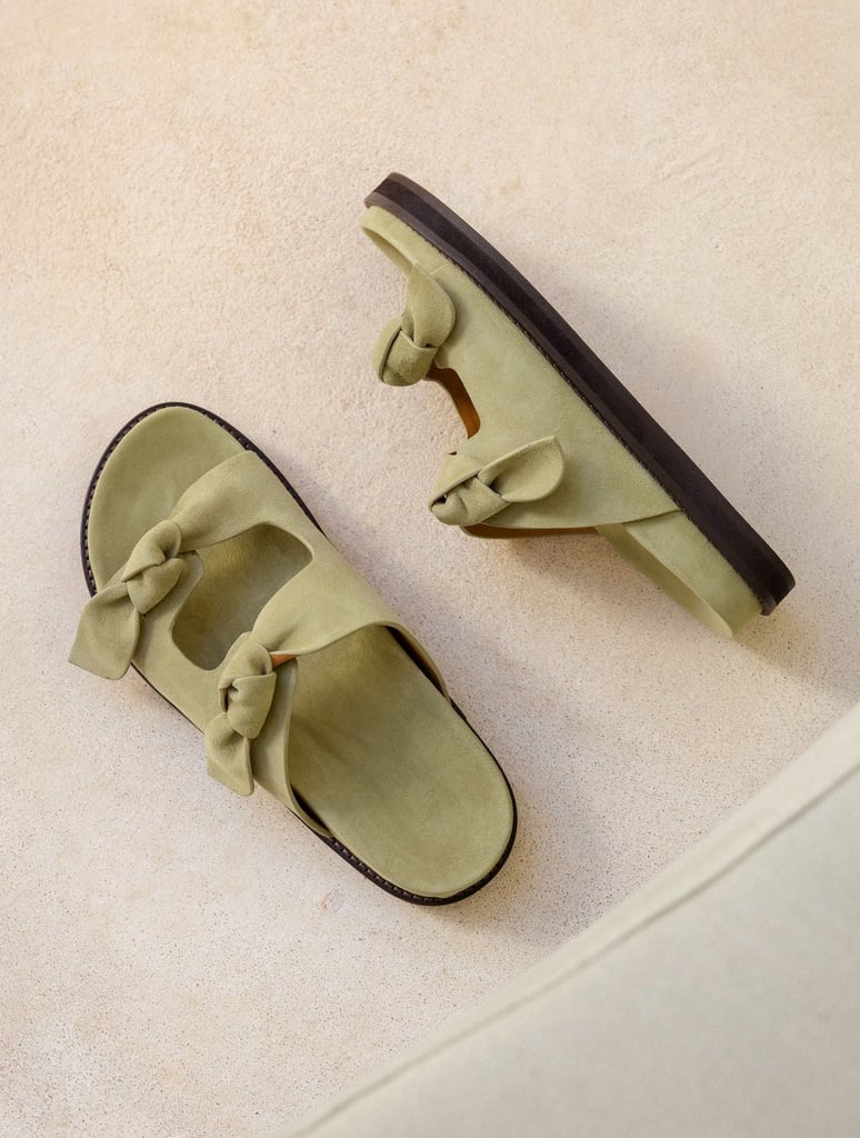 Sandalias Planas : Égée - Matcha