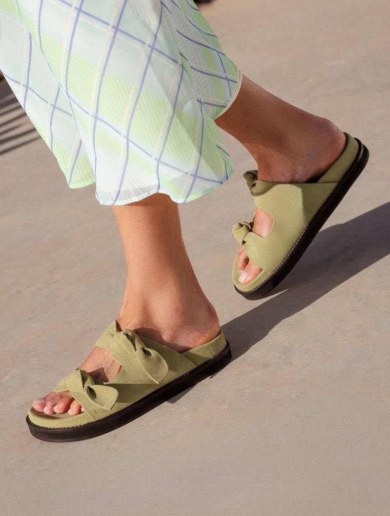 Flat Sandals : Égée - Matcha