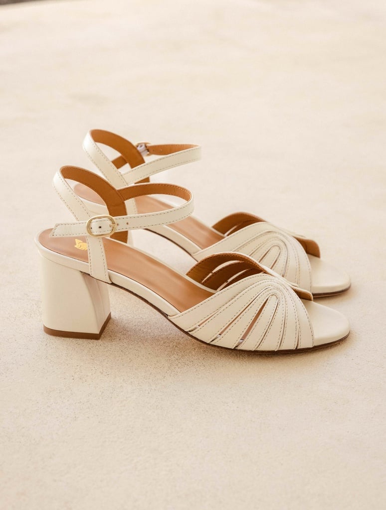 Heeled Sandals : Eileen - Milk