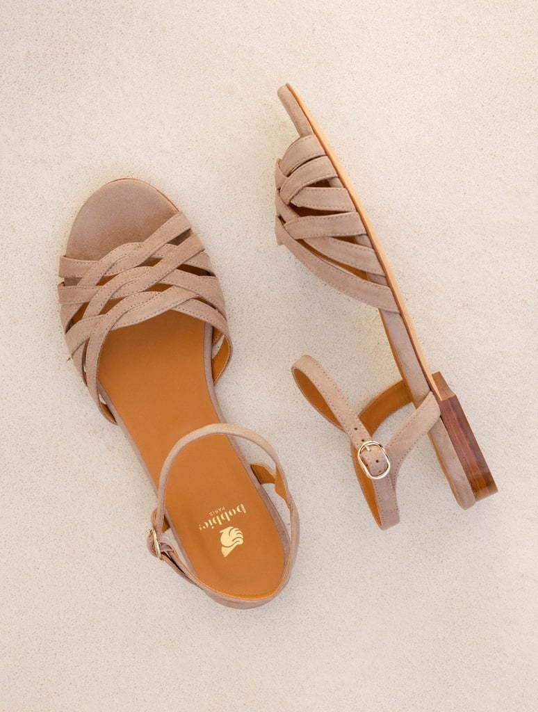 Sandales Plates : Ellis - Macchiato