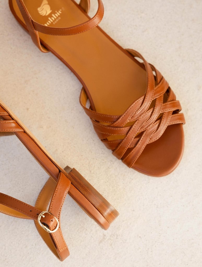 Sandalias Planas : Ellis - Camel