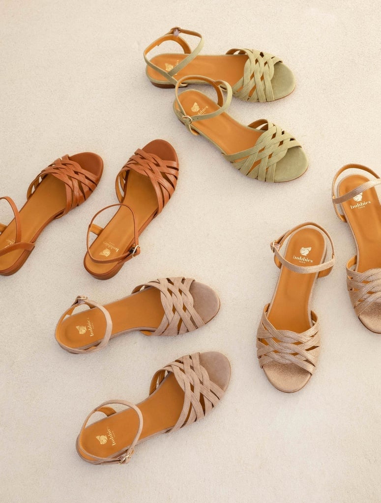 Flache Sandalen : Ellis - Egyptian gold