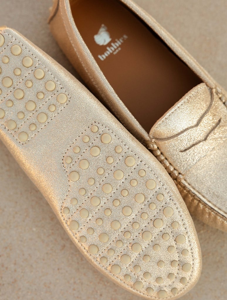 Mocassins & Derbies : Emma - Iridescent Champagne