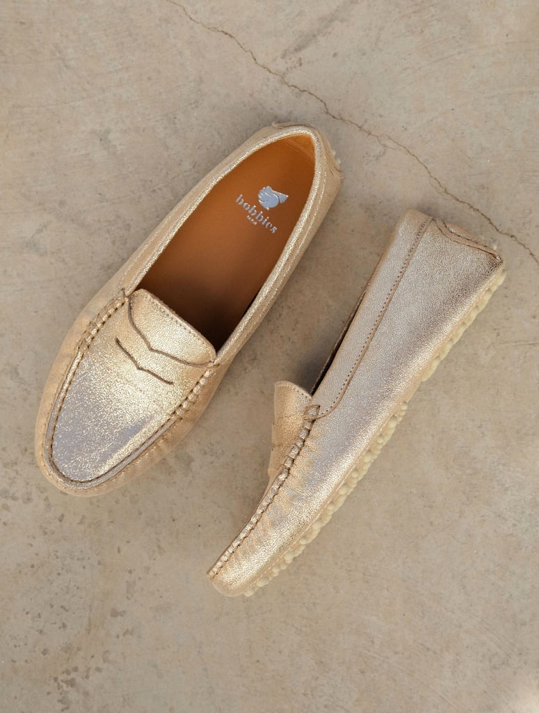 Mocassins & Derbies : Emma - Iridescent Champagne