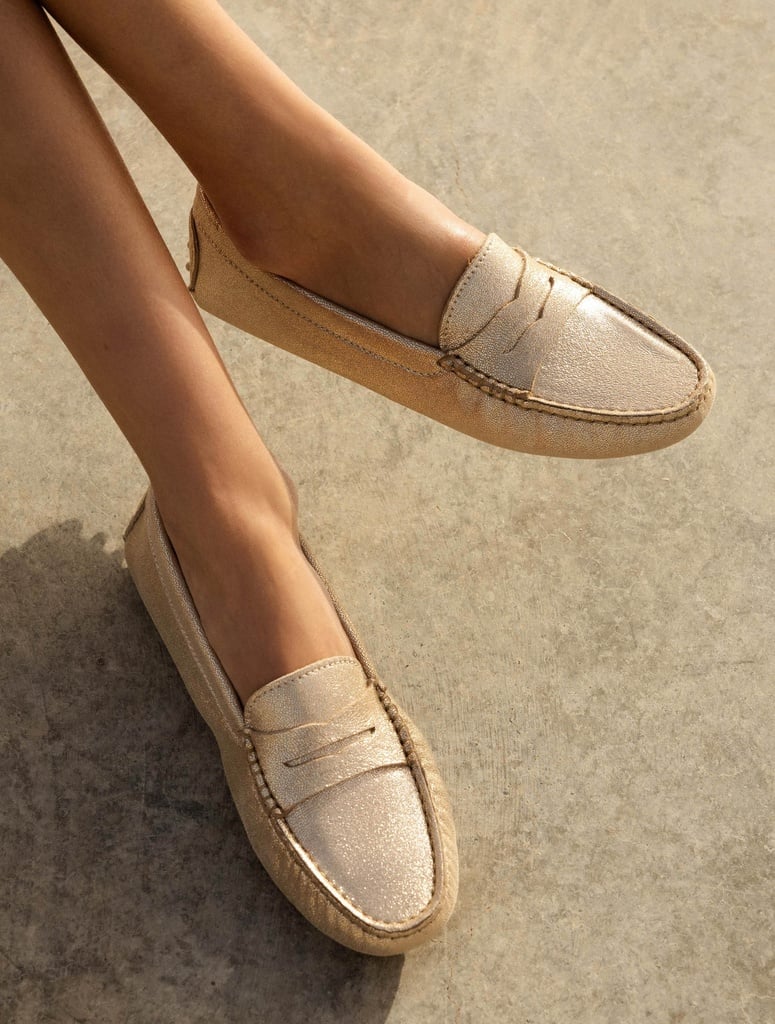 Mocassins & Derbies : Emma - Iridescent Champagne