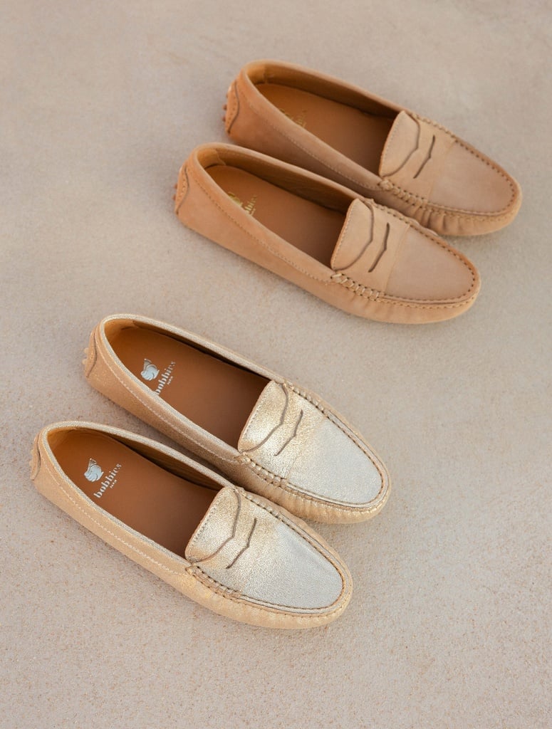 Mokassins & Derbys : Emma - Iridescent Champagne