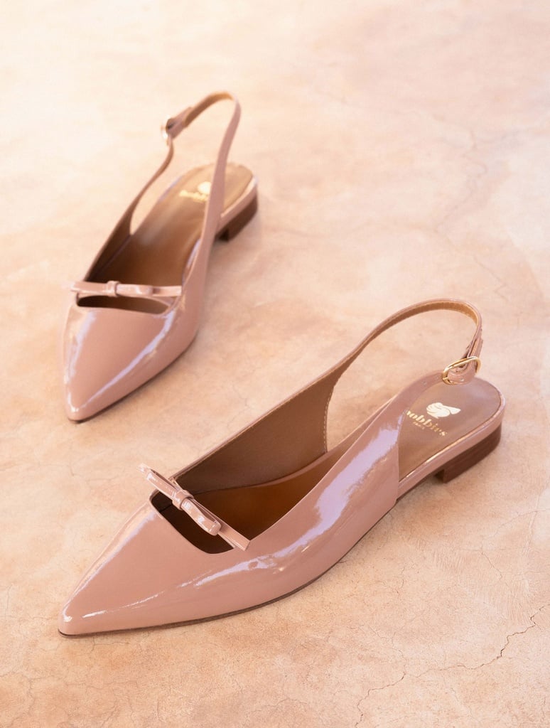 rose colored flats