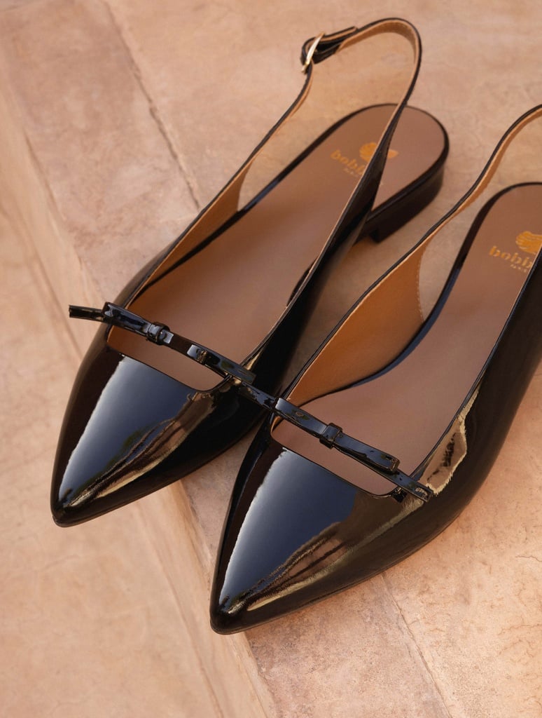 Ballerines : Estela - Lacquered Black