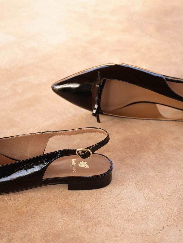 Ballerines : Estela - Lacquered Black