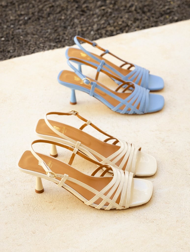 Sandalias de Tacón : Ève - Cyclades Blue