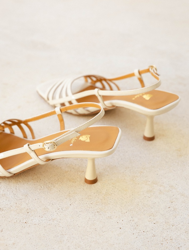 Sandales à Talons : Ève - Mascarpone
