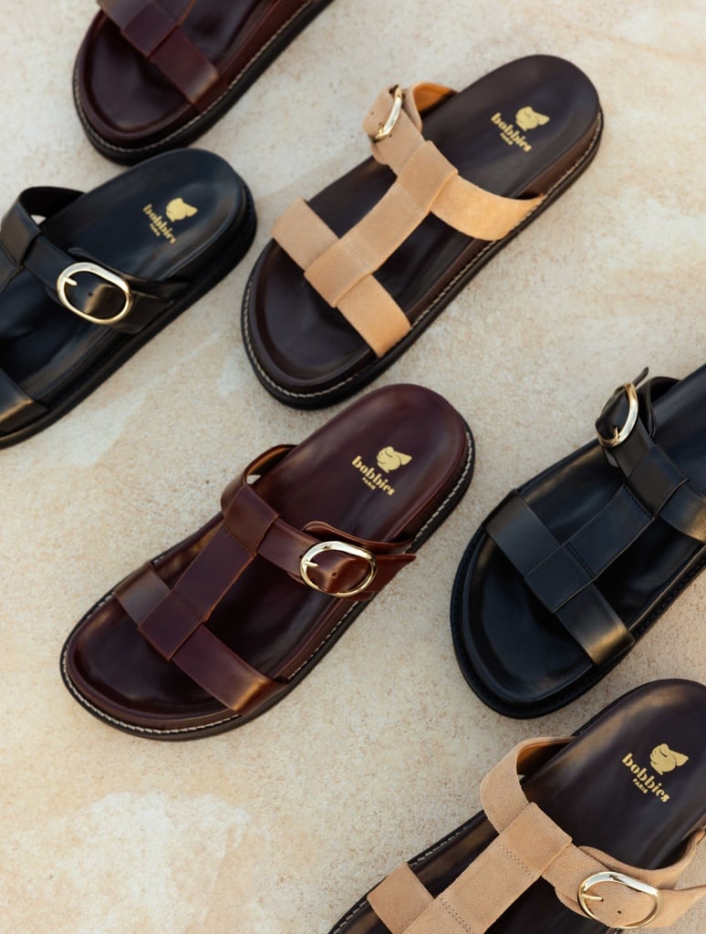 Flache Sandalen : Fajar - Passion Black