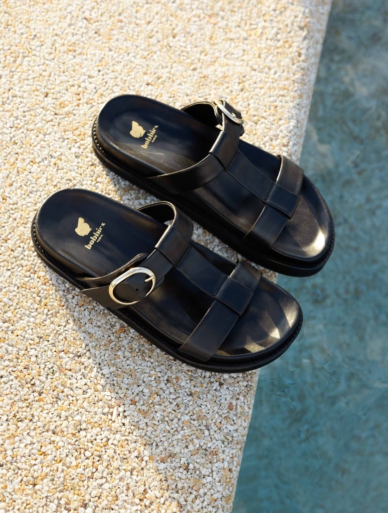 Flache Sandalen : Fajar - Passion Black