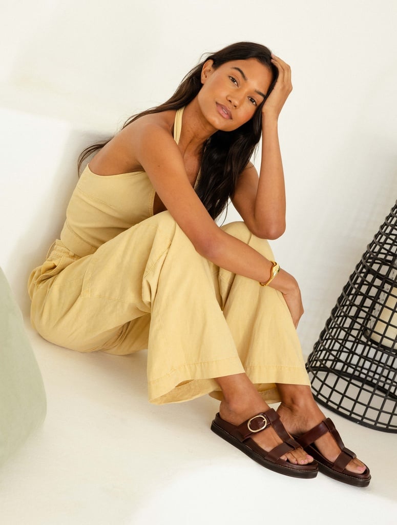 Flat Sandals : Fajar - Brownie