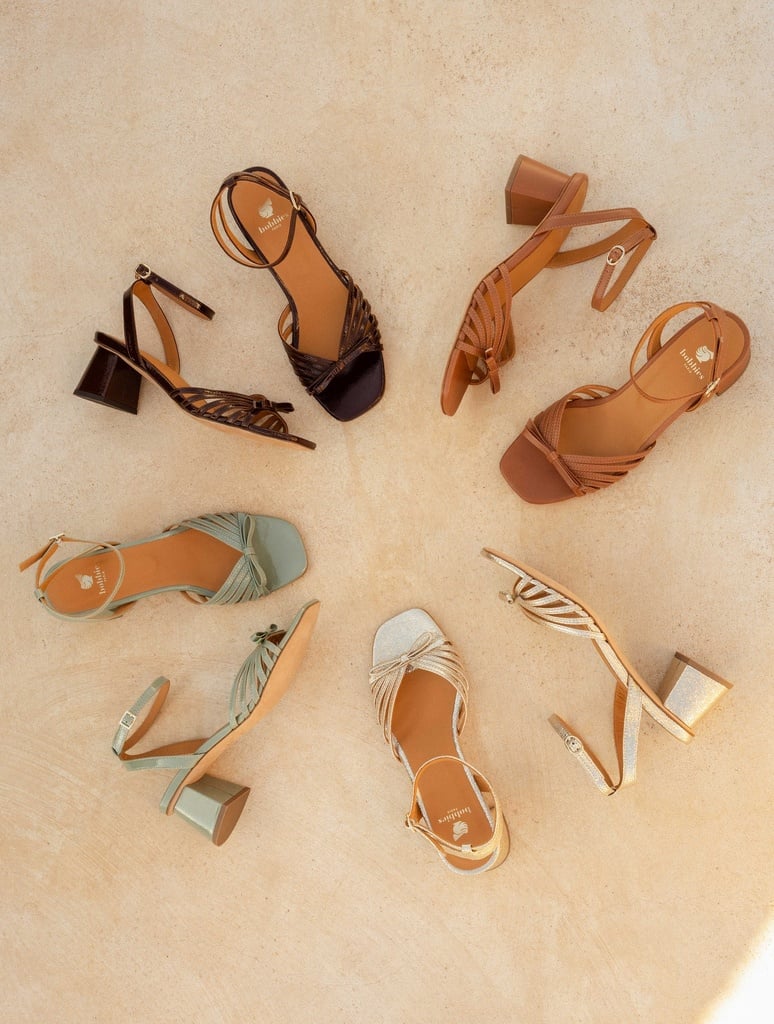 Sandalen mit Absatz : Gisèle - Ganache