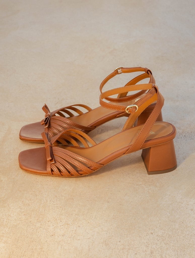 Heeled Sandals : Gisèle - Camel