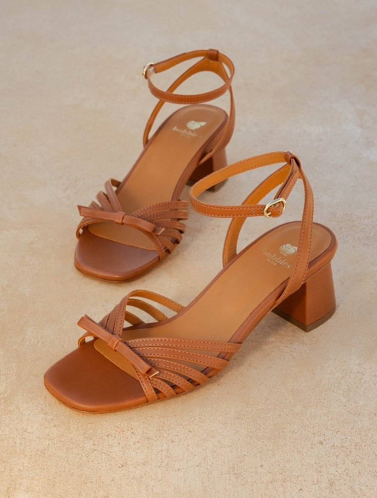 Sandales à Talons : Gisèle - Camel