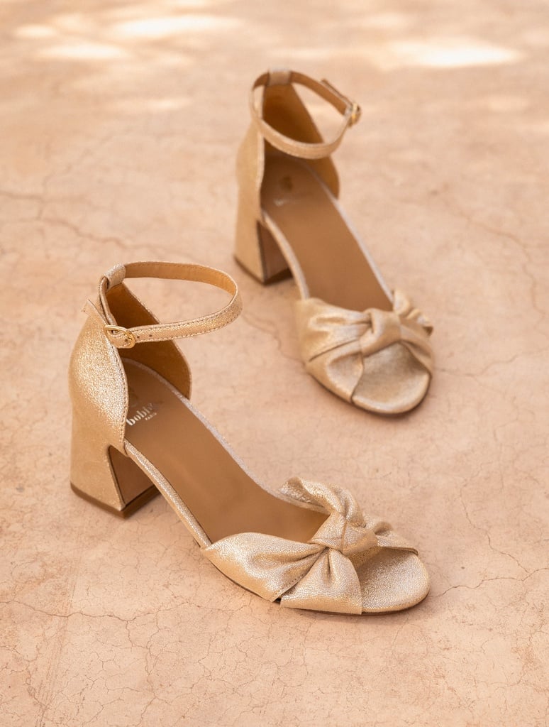 Sandalias de Tacón : Grace - Iridescent Champagne