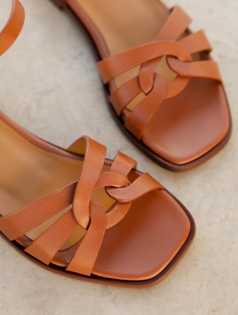 Sandales Plates : Hanaé - Camel