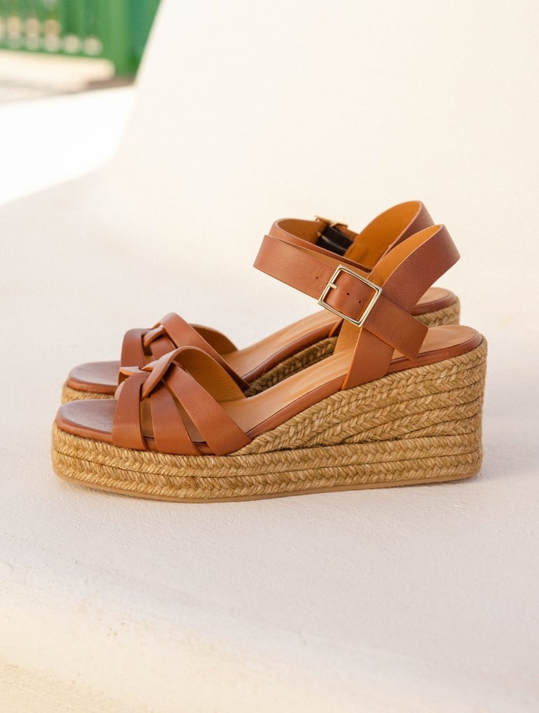 Alpargatas con cuña : Hisa - Camel