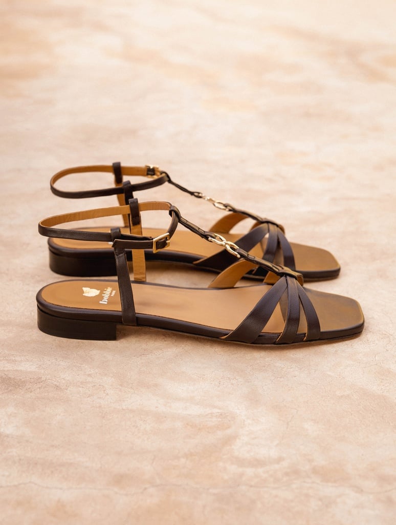 Sandalias Planas : Ilona - Ristretto