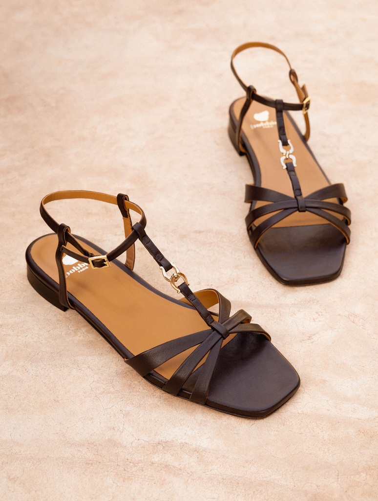 Sandalias Planas : Ilona - Ristretto