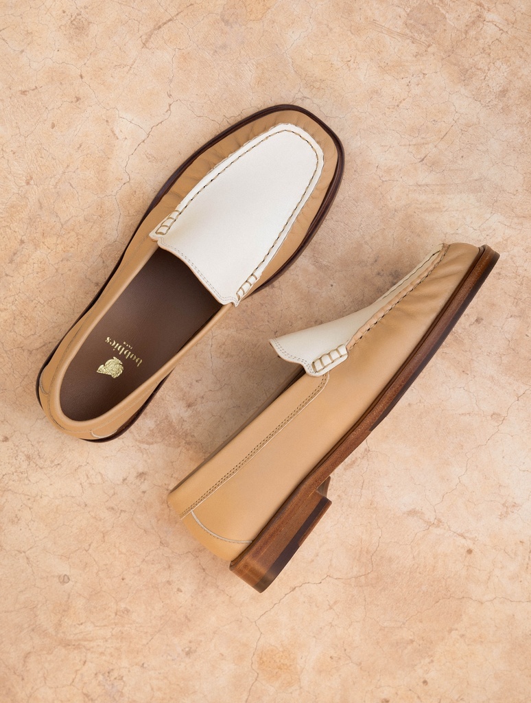 Mokassins & Derbys : Izz - Tofee & Milk