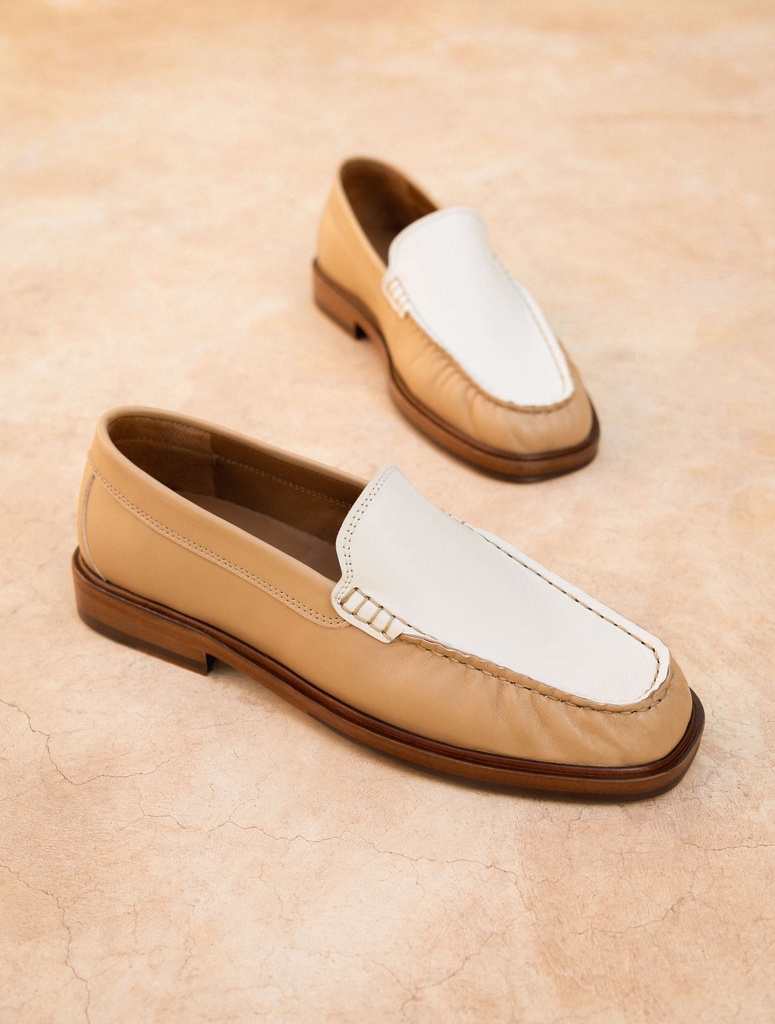 Mokassins & Derbys : Izz - Tofee & Milk