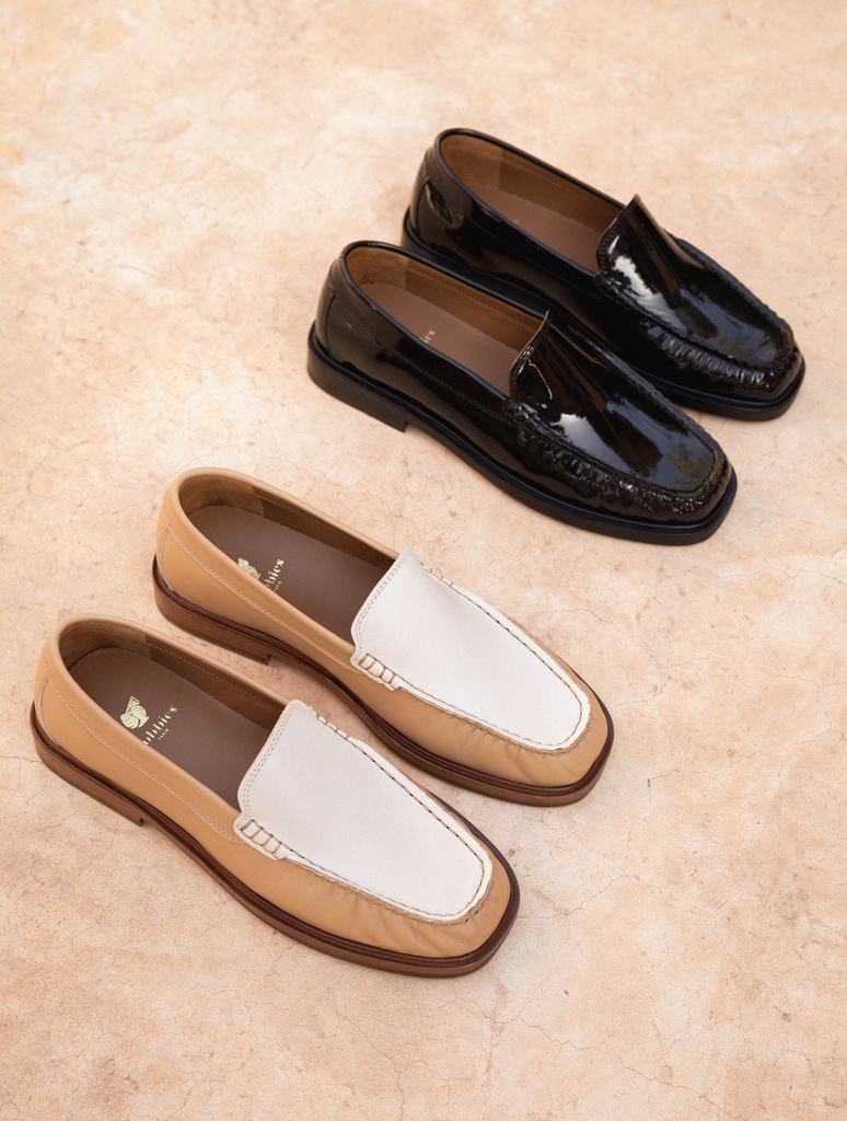 Loafers & Derbies : Izz - Lacquered Black