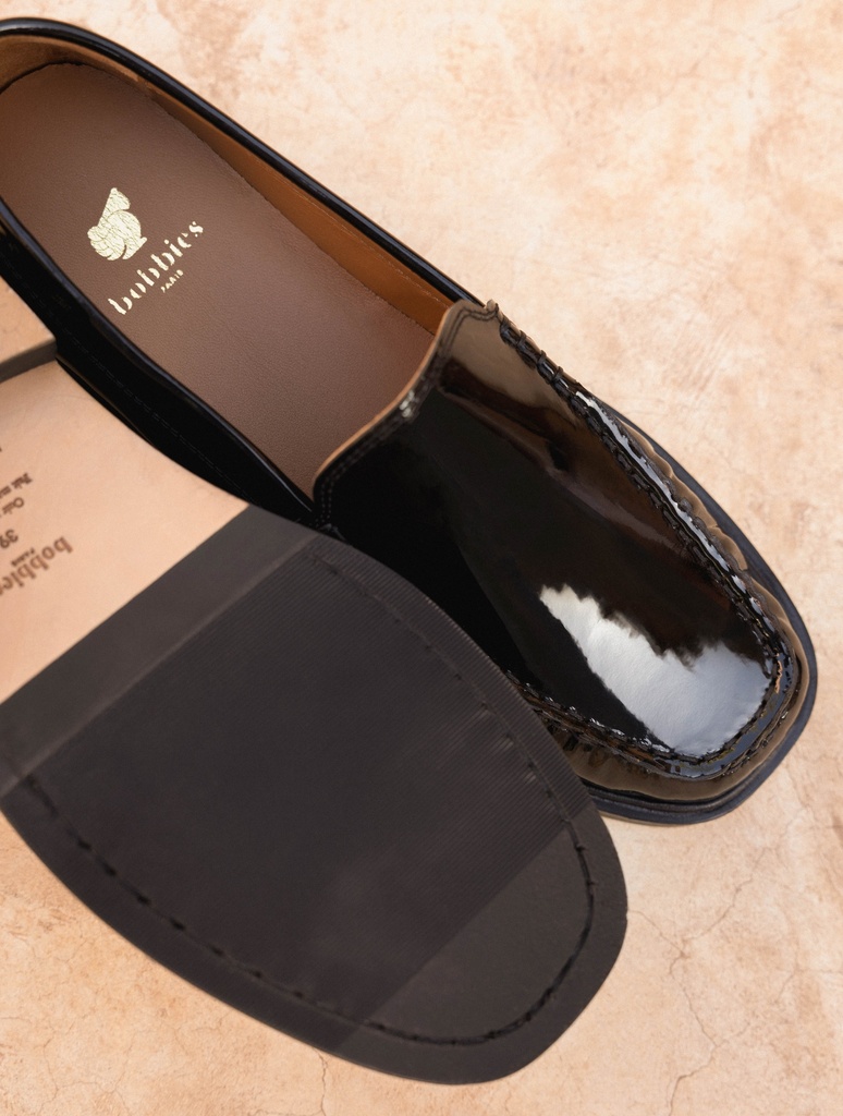 Loafers & Derbies : Izz - Lacquered Black