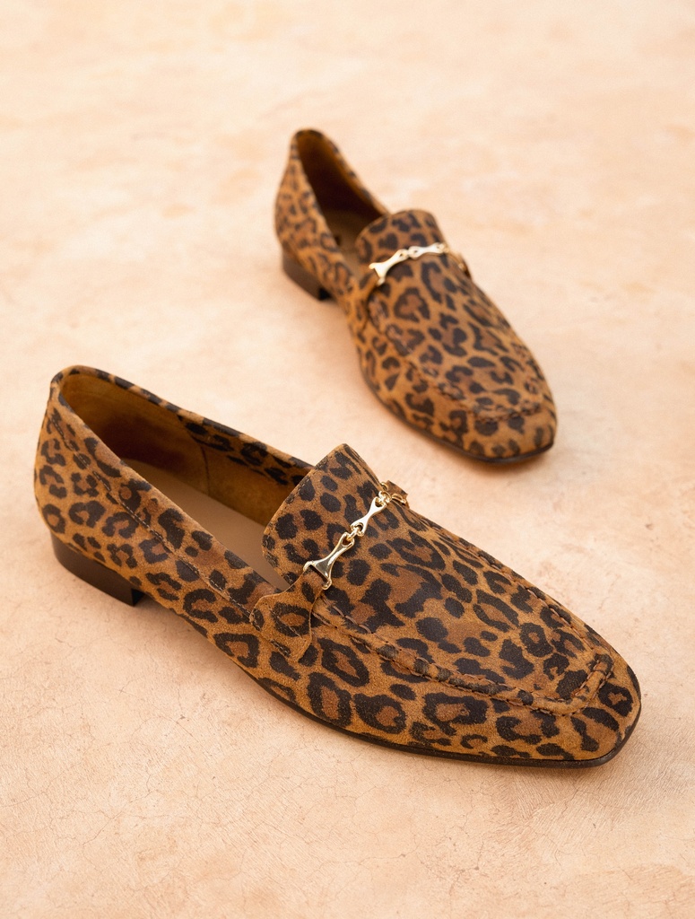 Mocassins & Derbies : Jeanne - Wild Leo