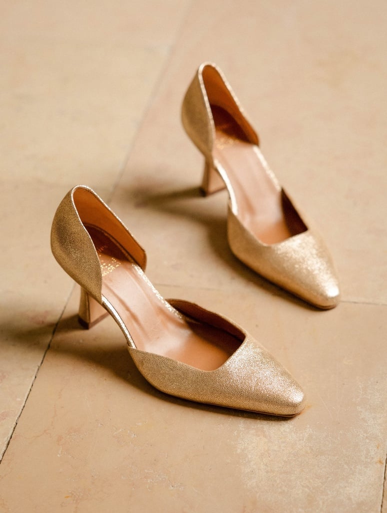 Pumps & Mary Janes : Juliette - Iridescent Champagne