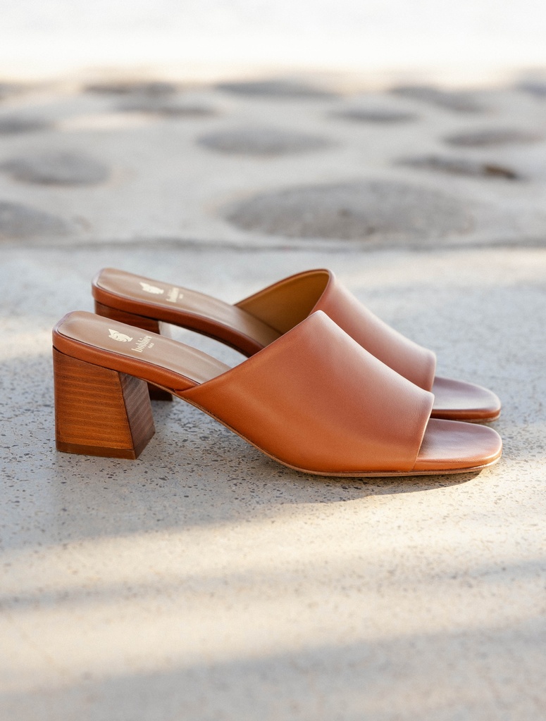 Heeled Sandals : Kelly - Camel