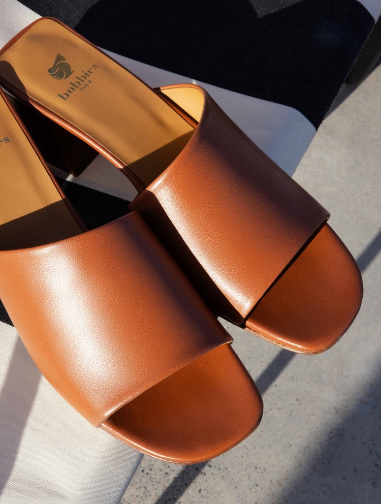 Heeled Sandals : Kelly - Camel