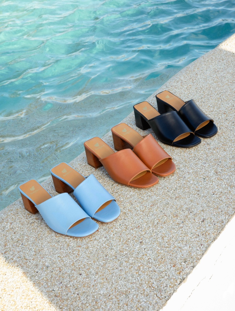 Heeled Sandals : Kelly - Camel