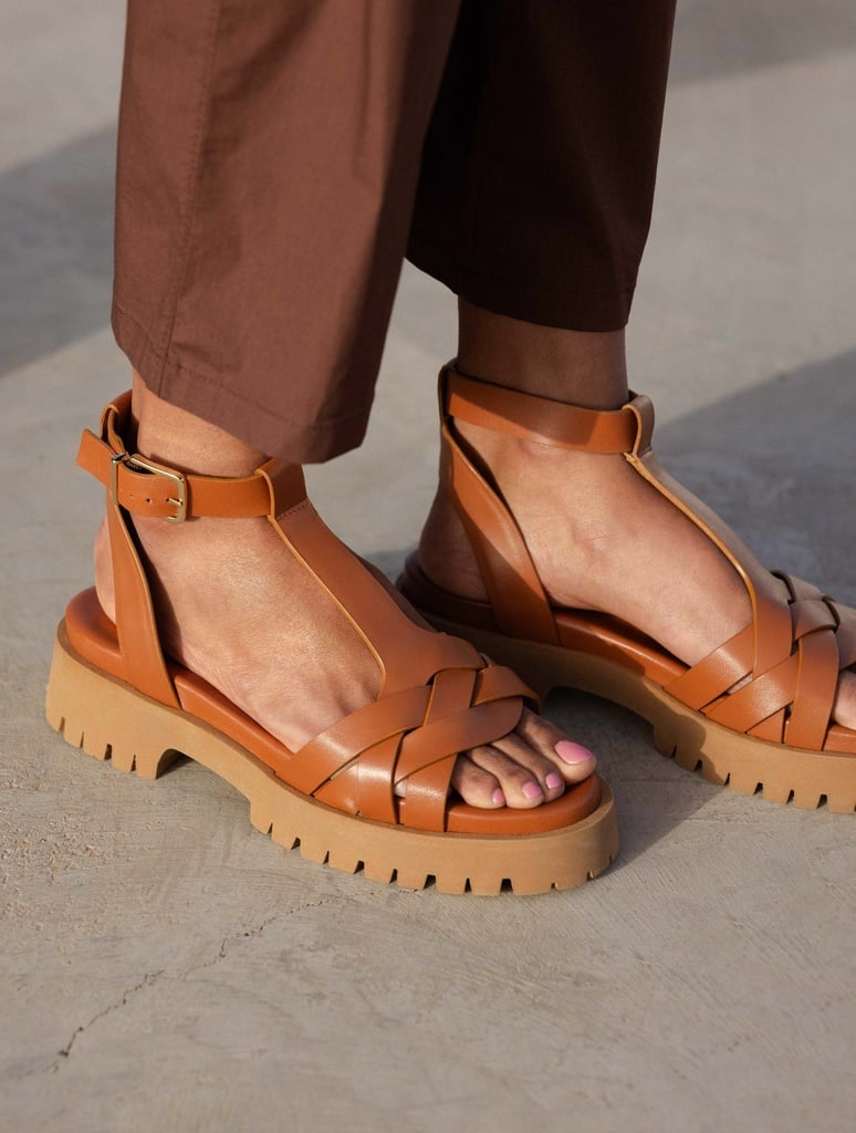 Sandalias Planas : Laïli - Camel