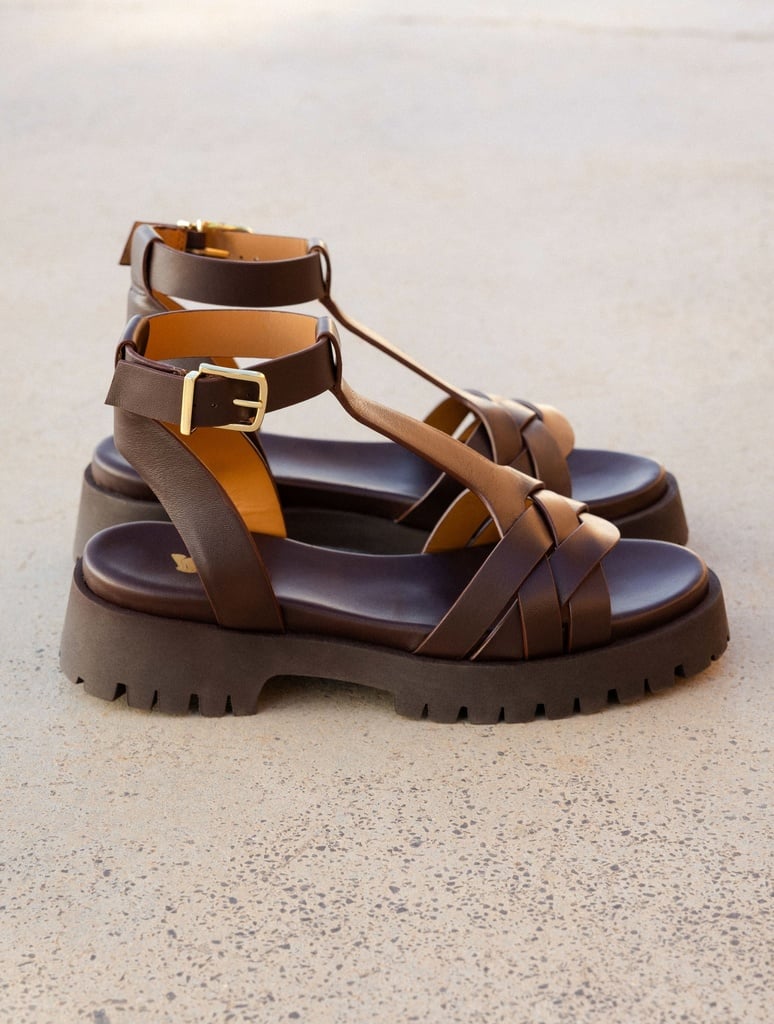 Flat Sandals : Laïli - Ristretto