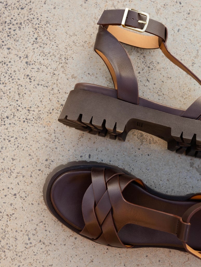 Flat Sandals : Laïli - Ristretto