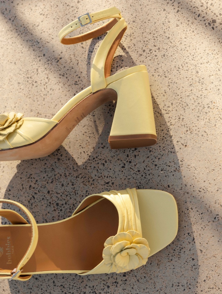 Sandalen mit Absatz : Lily - Cheesecake