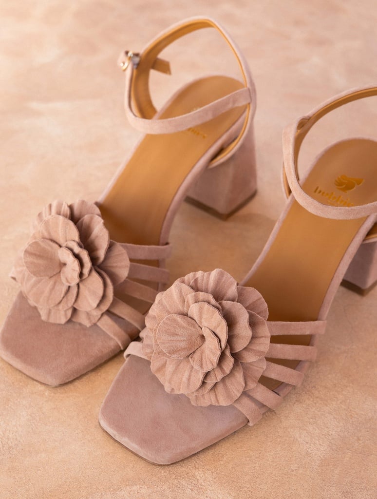 Heeled Sandals : Madeline - Nude Blush