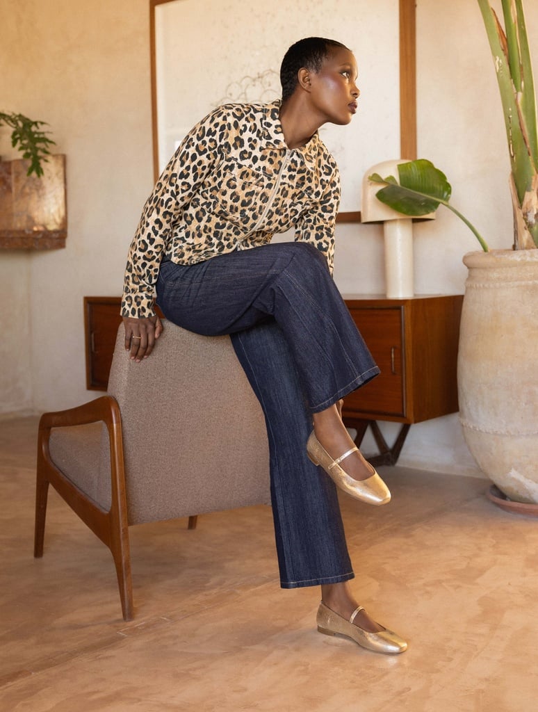 Ballerinas : Mikie - Champagne Gold