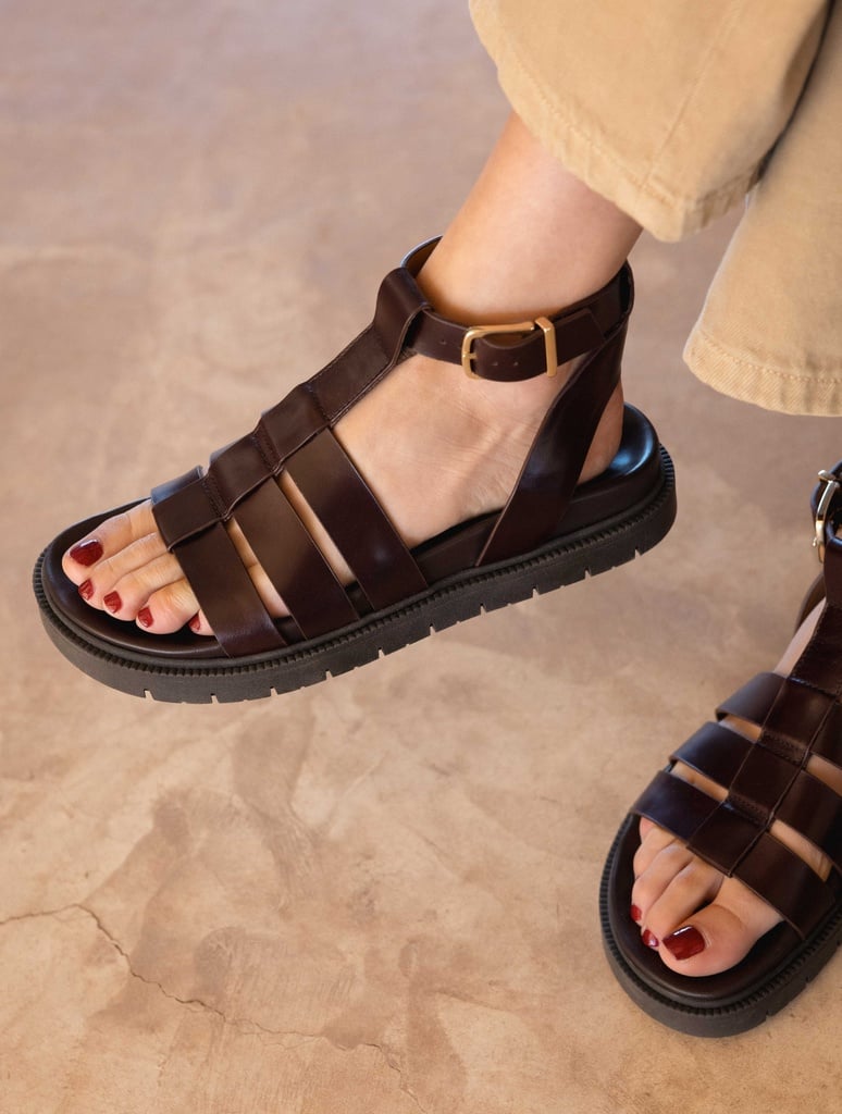 Sandalias Planas : Nellie - Irish Coffee