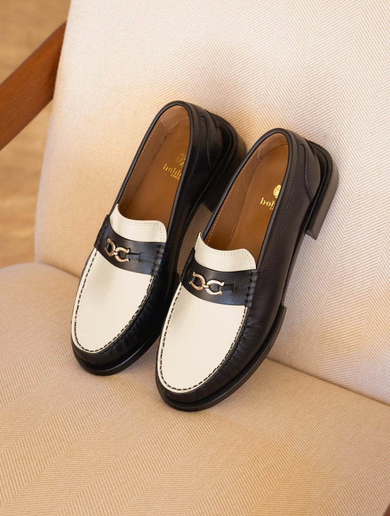 Loafers & Derbies : Nicky - Passion & Milk Black