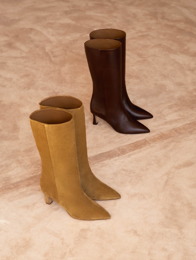 Bottes & Cuissardes : Petra - Brownie