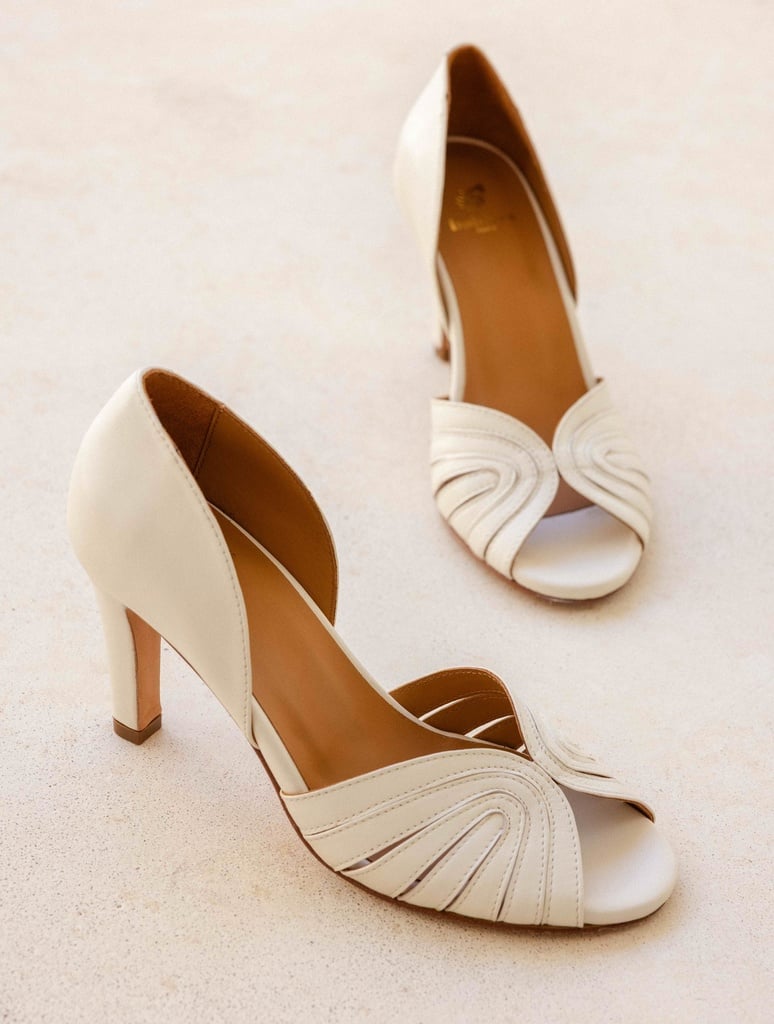 Heeled Sandals : Paloma - Milk