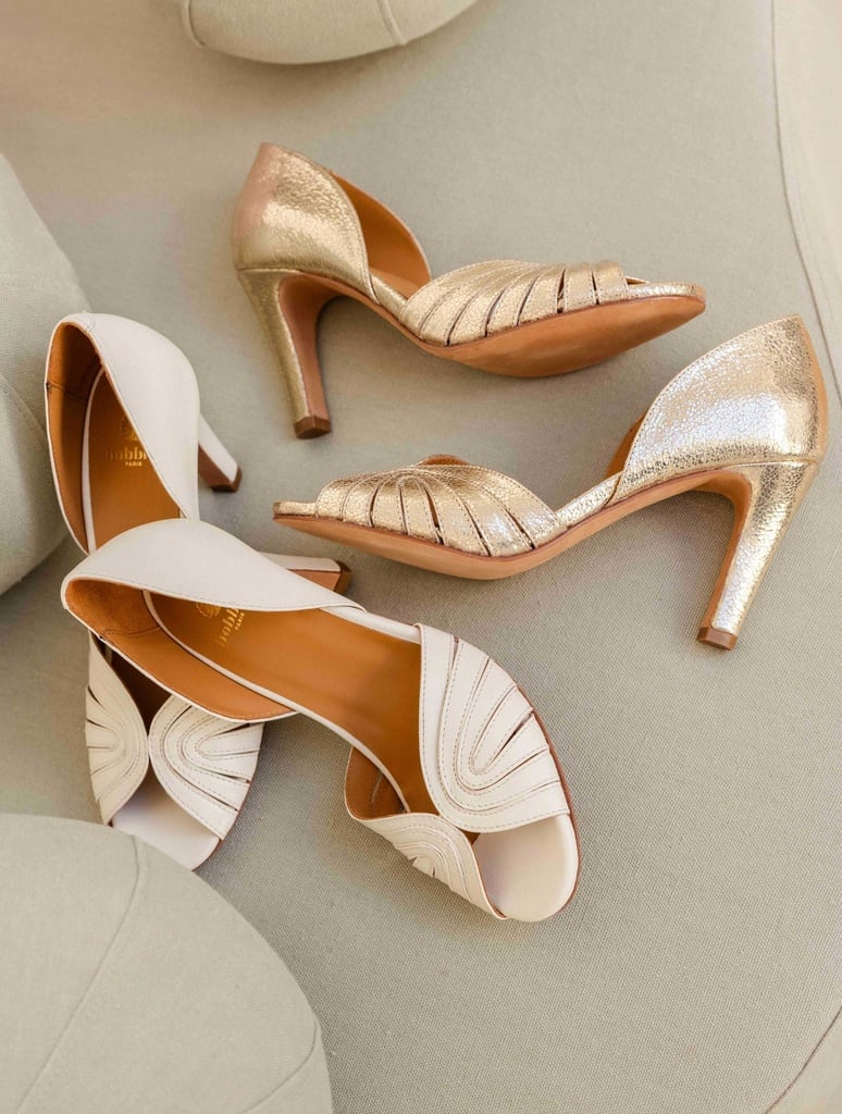 Sandalen mit Absatz : Paloma - Champagne Gold