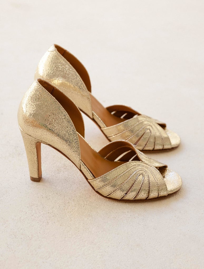 Sandales à Talons : Paloma - Champagne Gold