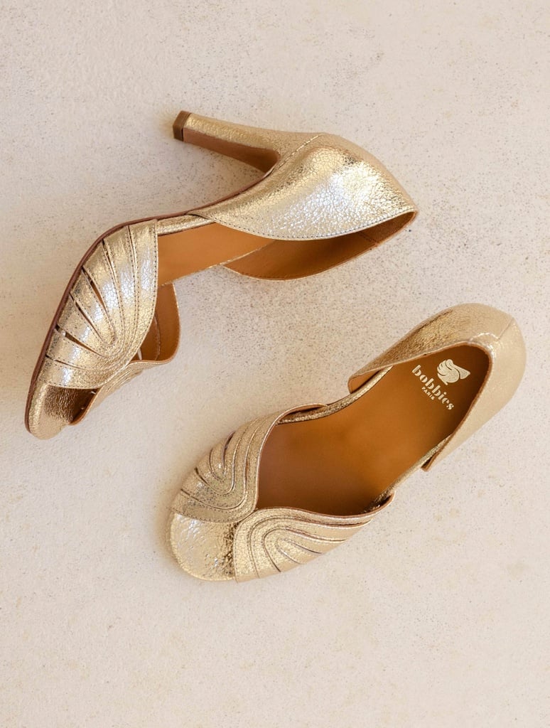 Sandalen mit Absatz : Paloma - Champagne Gold