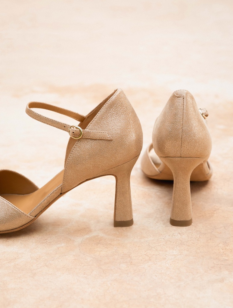 Sandalias de Tacón : Romie - Egyptian gold