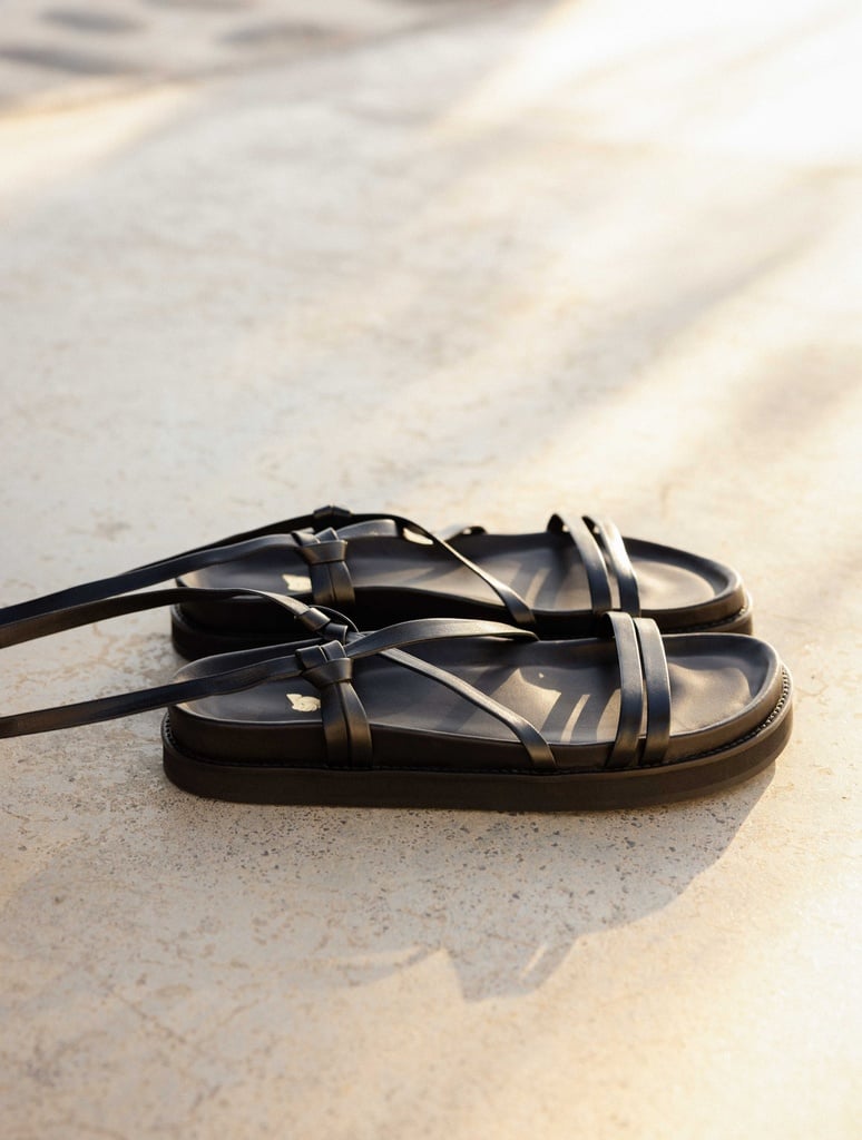 Flat Sandals : Salina - Passion Black